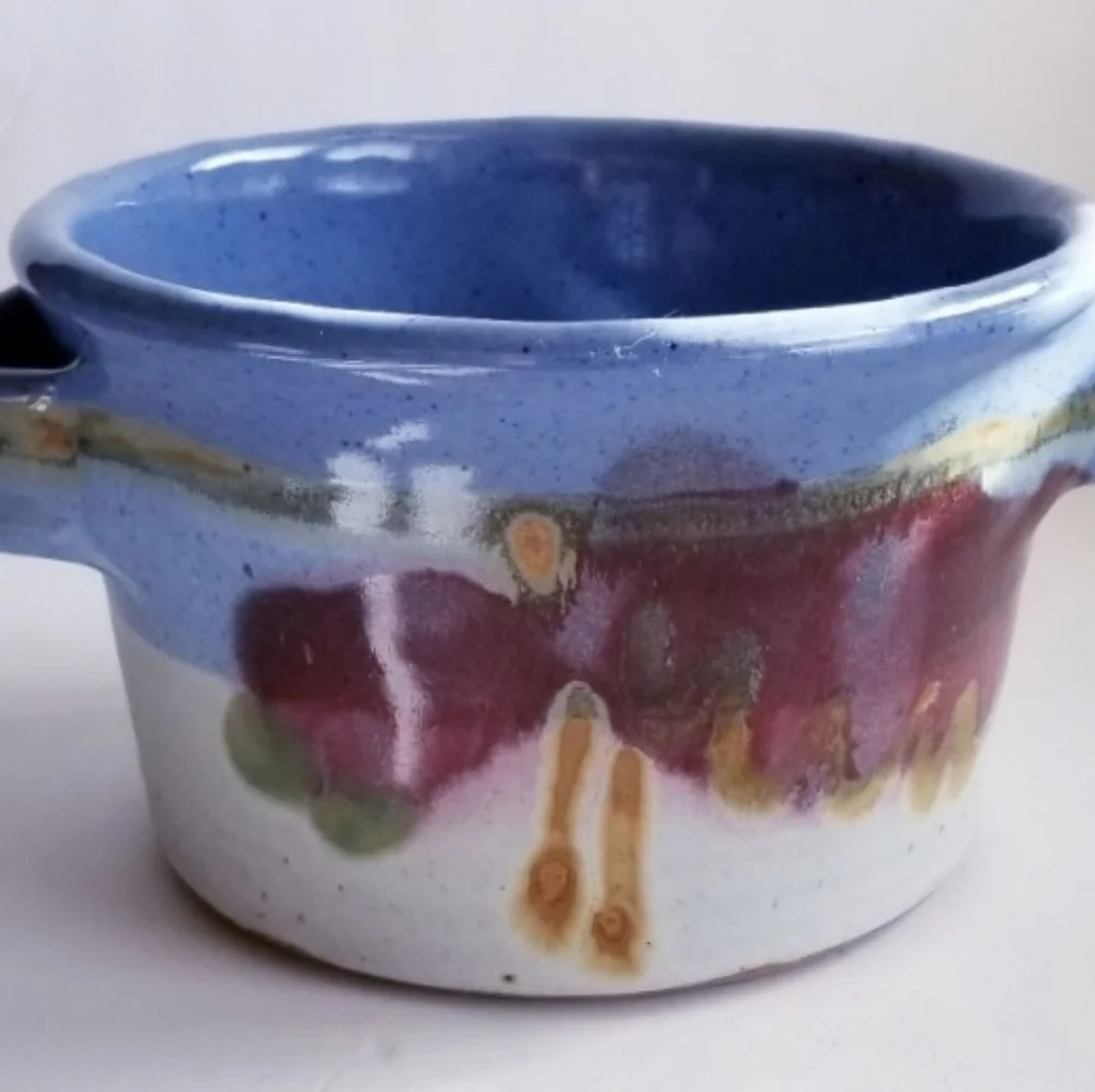 Tom Chamberlain Pottery Home Decor Accent Piece Pot Container